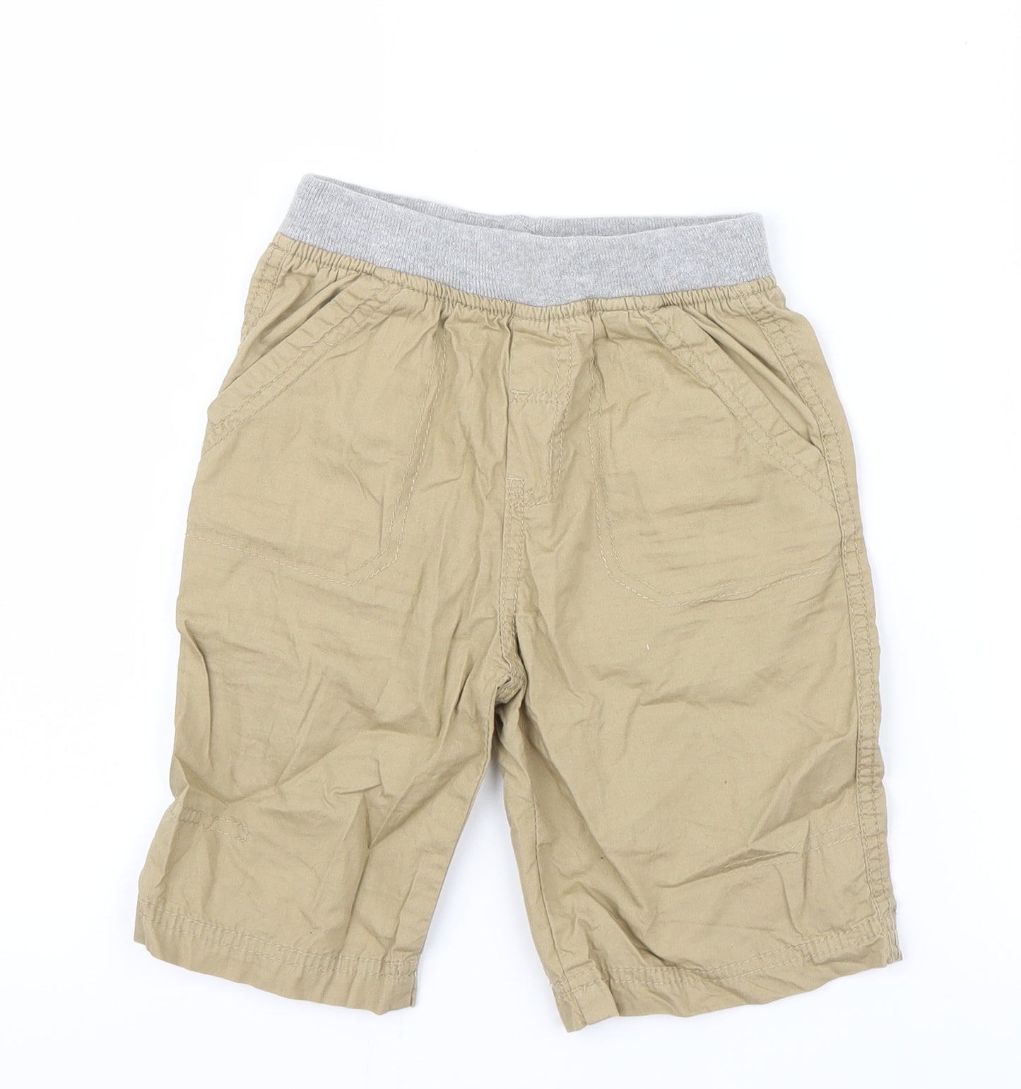 Urban Rascals Boys Beige   Capri Trousers Size 6 Years