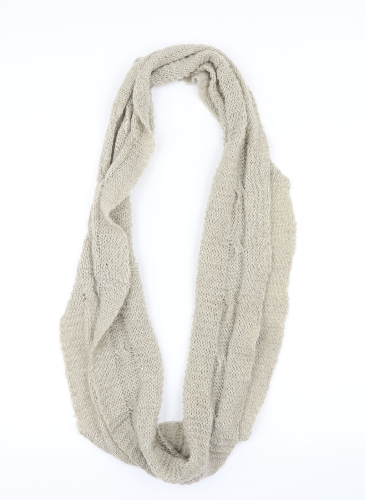 Topshop Womens Ivory  Knit  Scarf   - Snood