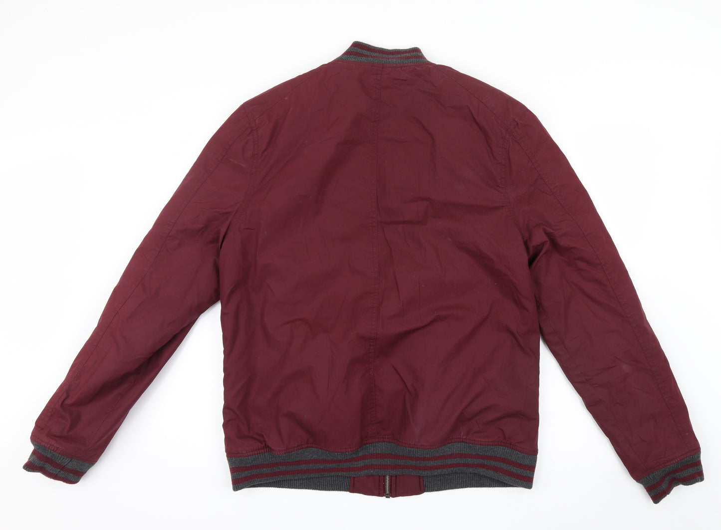 NEXT Mens Red   Bomber Jacket Jacket Size L