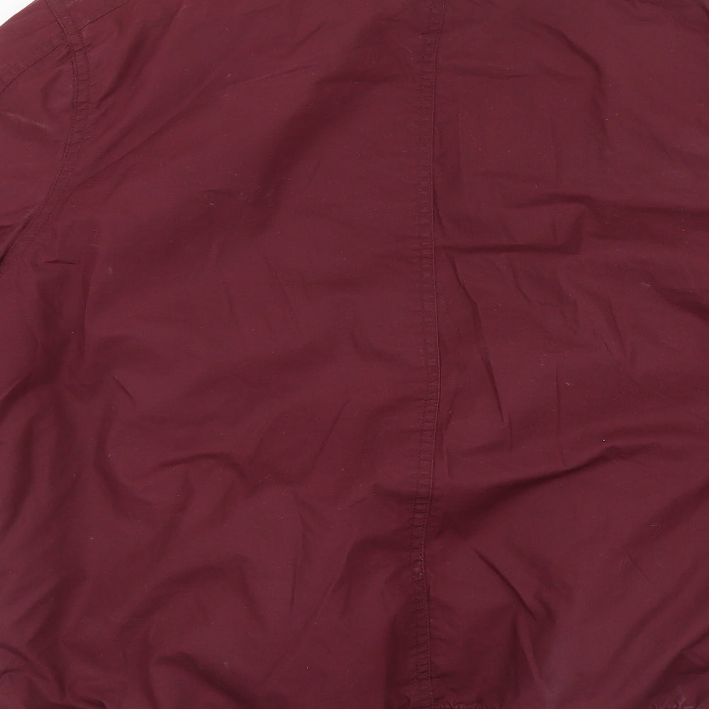 NEXT Mens Red   Bomber Jacket Jacket Size L