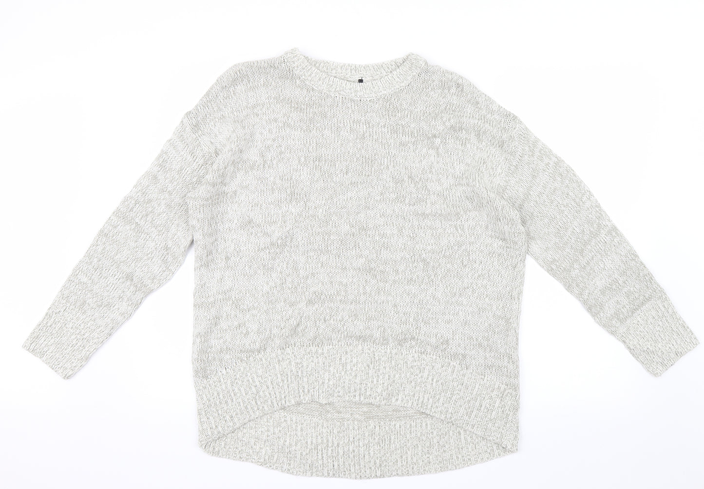 New Look Womens Ivory  Knit Pullover Jumper Size L