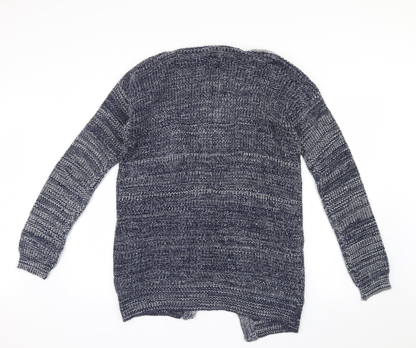 Boohoo Womens Blue  Knit Cardigan Jumper Size S