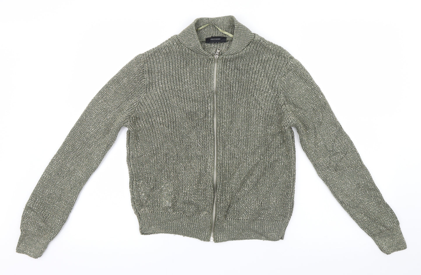 Atmosphere Womens Green   Bomber Jacket Jacket Size 12