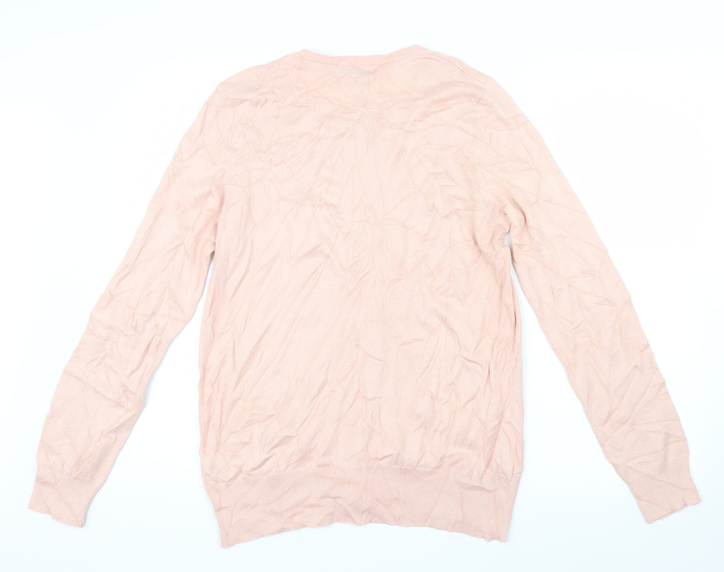 Nutmeg Womens Pink  Knit Cardigan Jumper Size 12