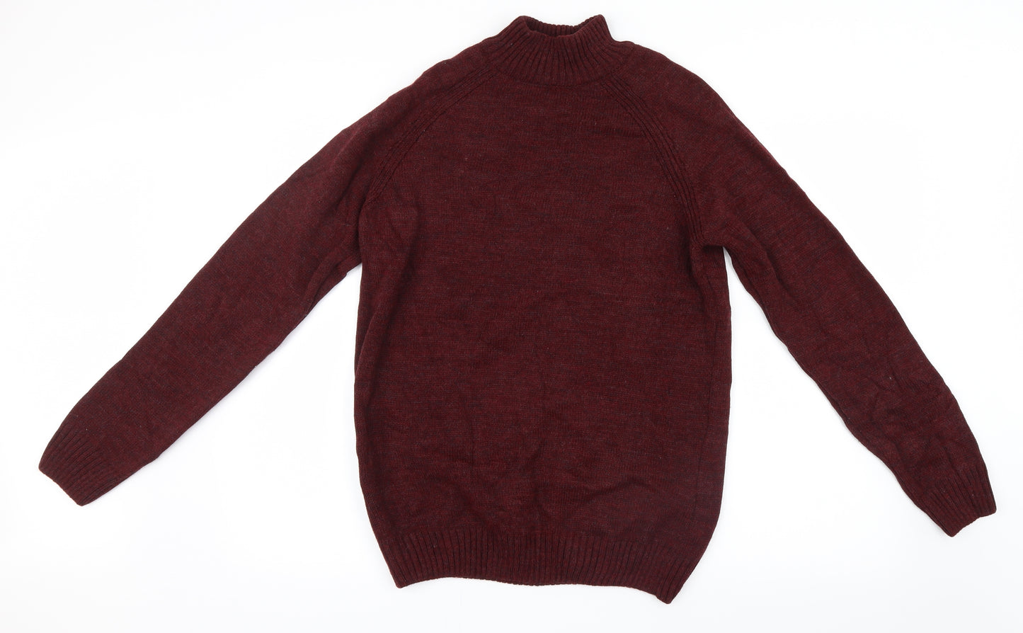 LC Waikiki Mens Red  Knit Pullover Jumper Size M
