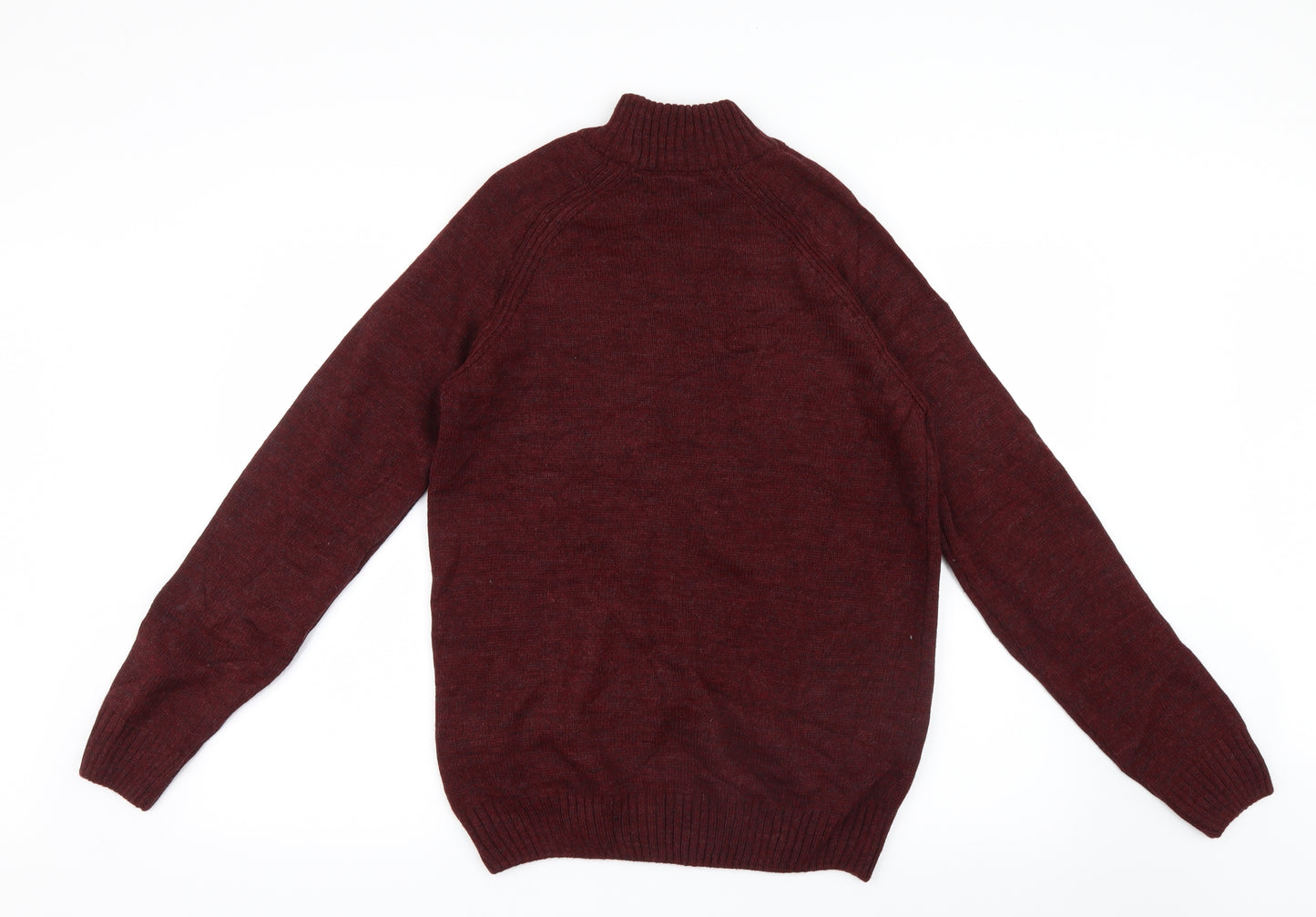 LC Waikiki Mens Red  Knit Pullover Jumper Size M