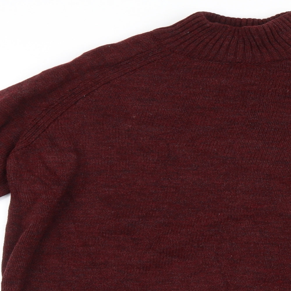 LC Waikiki Mens Red  Knit Pullover Jumper Size M