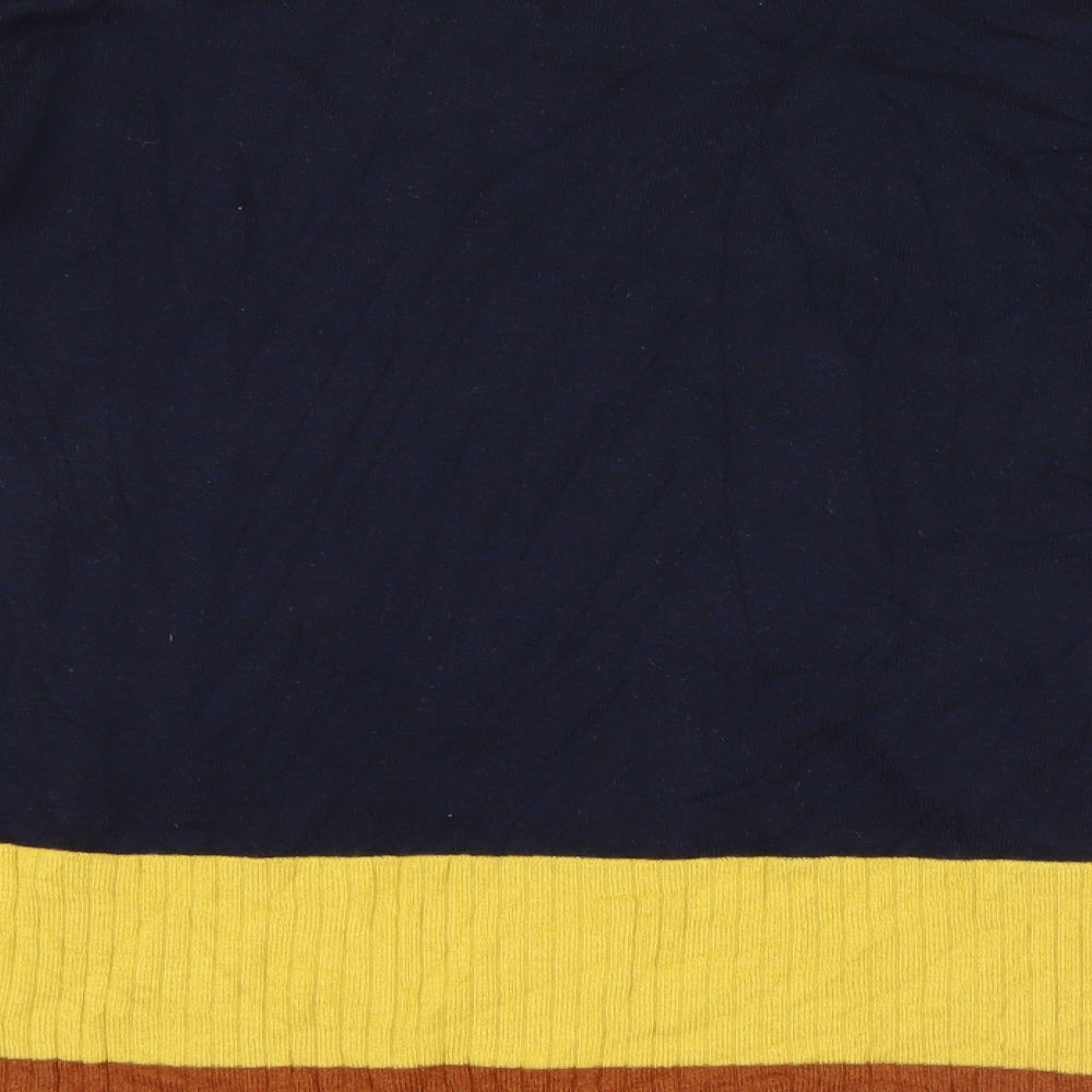 Warehouse Womens Blue  Knit Pullover Jumper Size 10