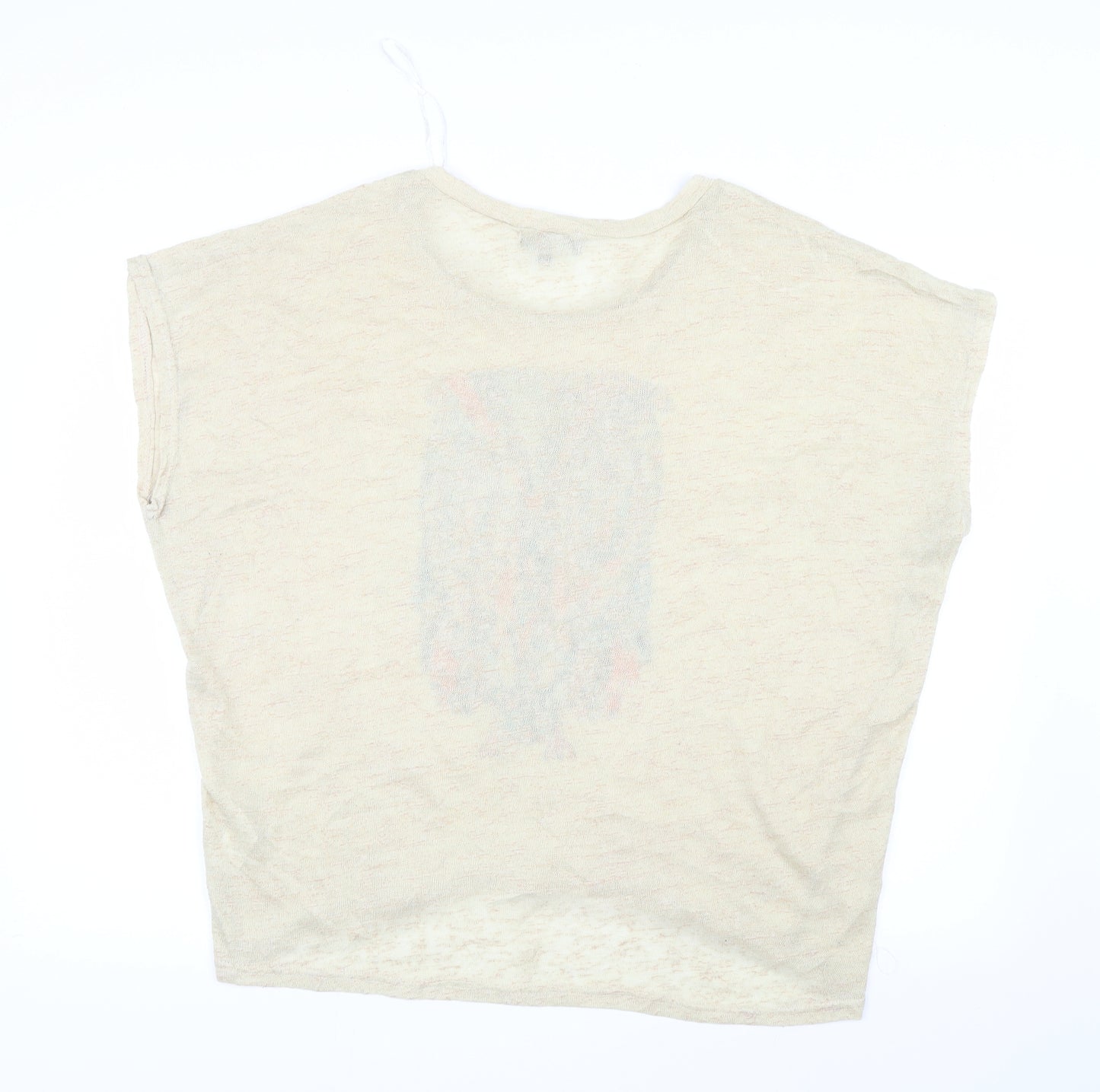 Apricot Womens Ivory   Basic T-Shirt Size M  - Owl