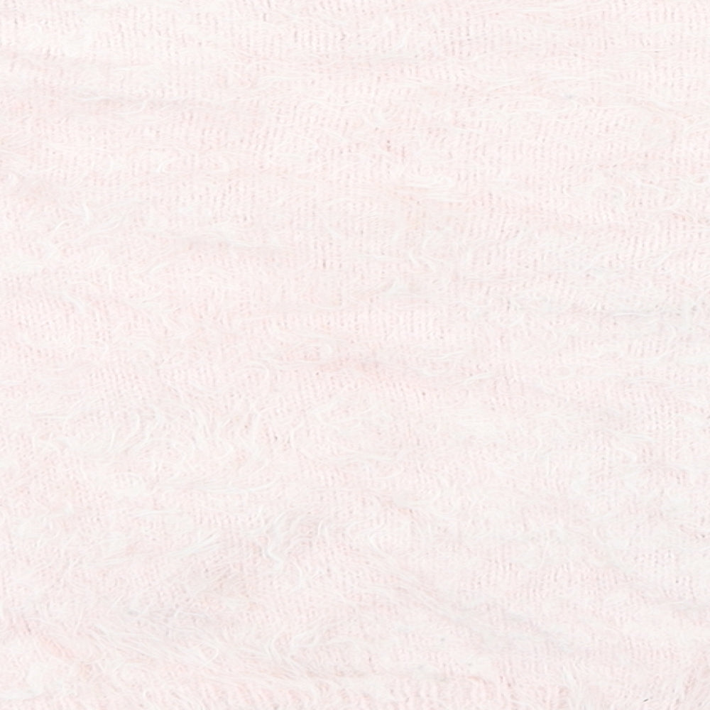 Primark Girls Pink  Knit Pullover Jumper Size 10-11 Years  - Christmas