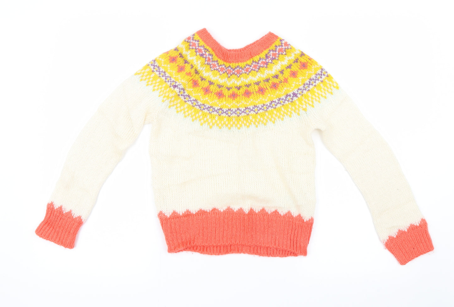 Gap Girls Pink  Knit Pullover Jumper Size 8-9 Years