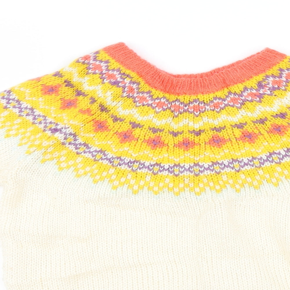 Gap Girls Pink  Knit Pullover Jumper Size 8-9 Years
