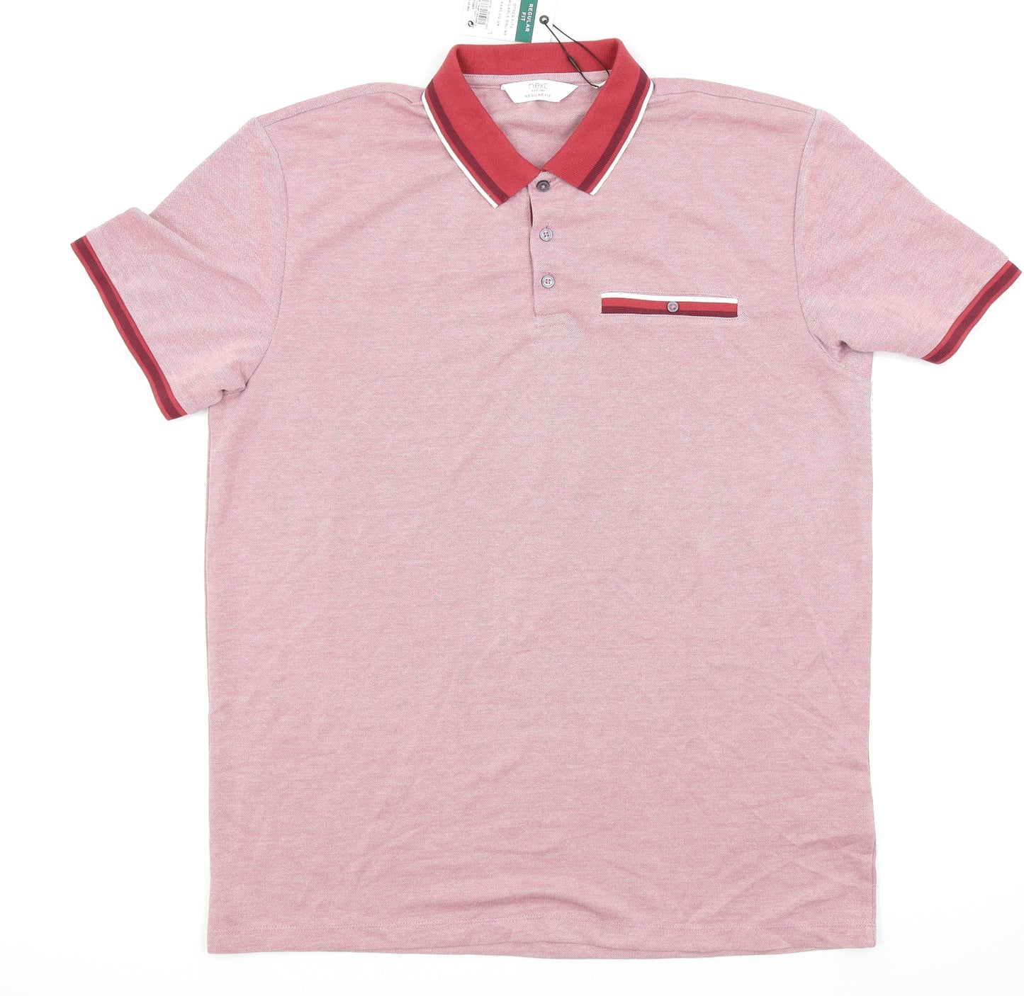 NEXT Mens Red    Polo Size L