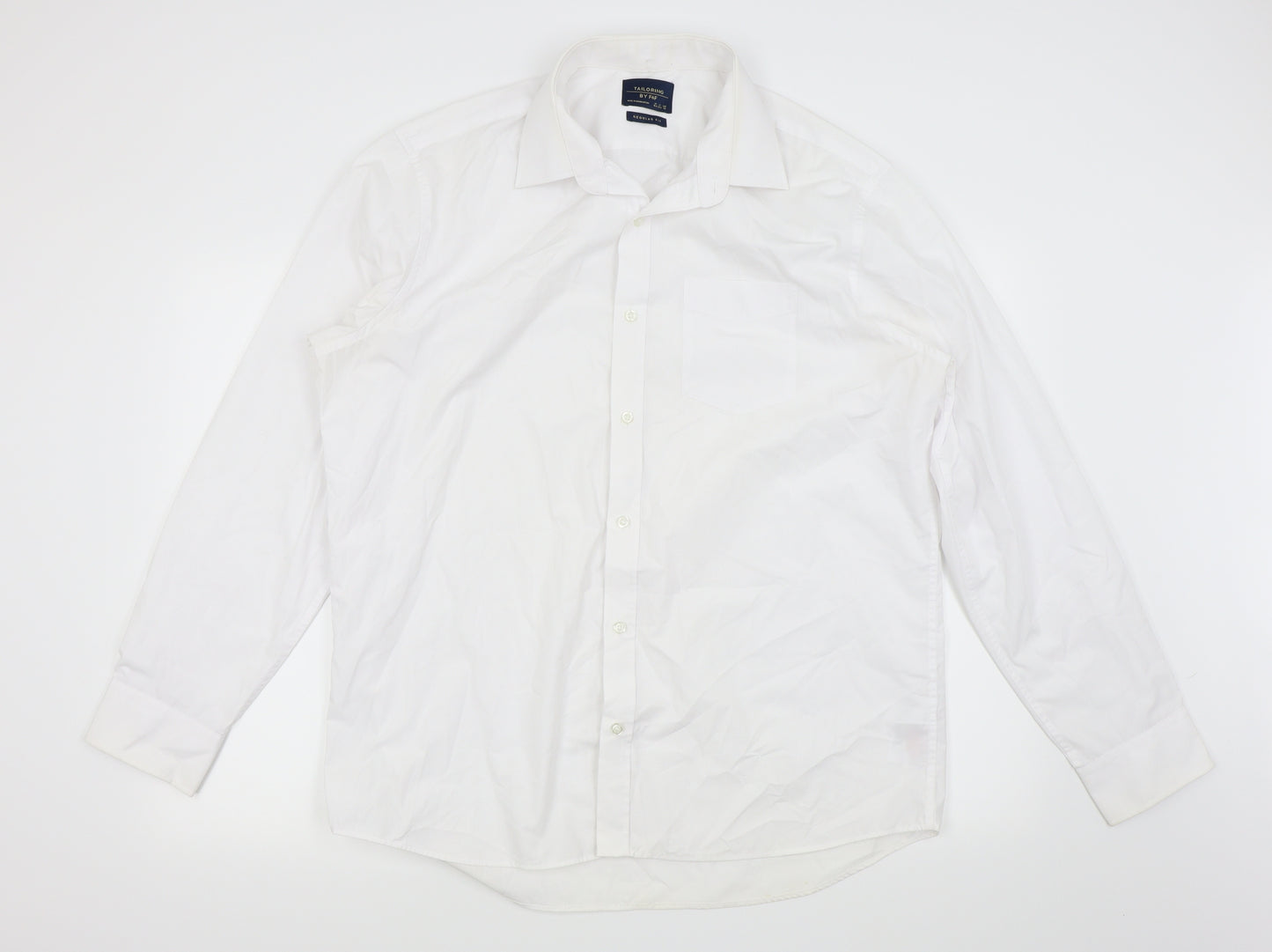 F&F Mens White    Dress Shirt Size 16.5