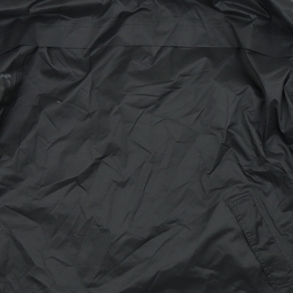 Crane Sports Mens Black   Rain Coat Coat Size M