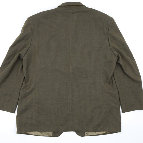 M&S Mens Green   Jacket Blazer Size M