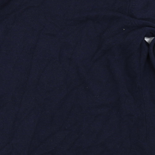 M&s Womens Blue   Cardigan Jumper Size S