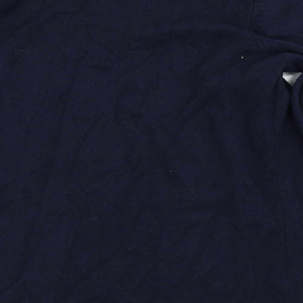 M&s Womens Blue   Cardigan Jumper Size S