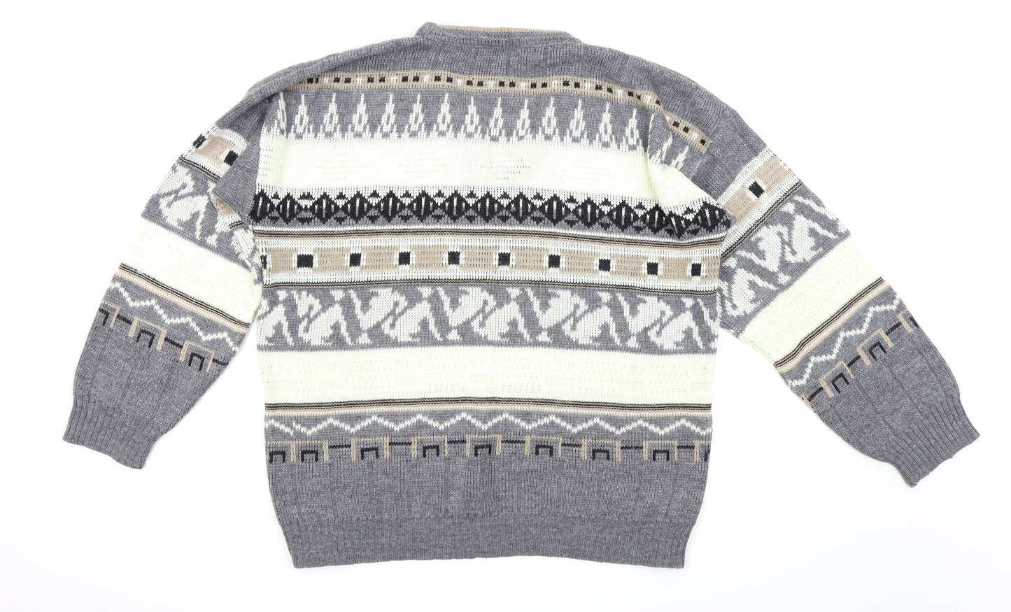 PONY Mens Grey   Pullover Jumper Size XL