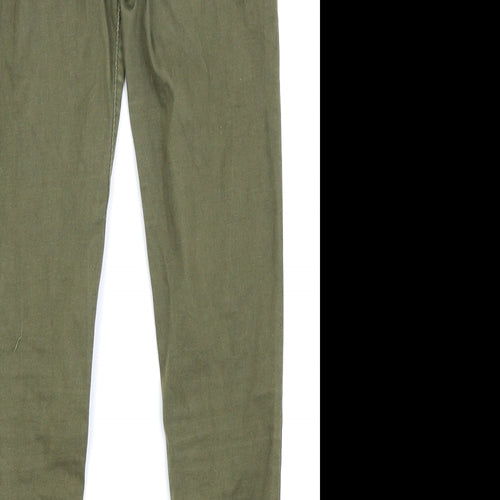 MOMOKROM Womens Green   Skinny Jeans Size 6 L24 in