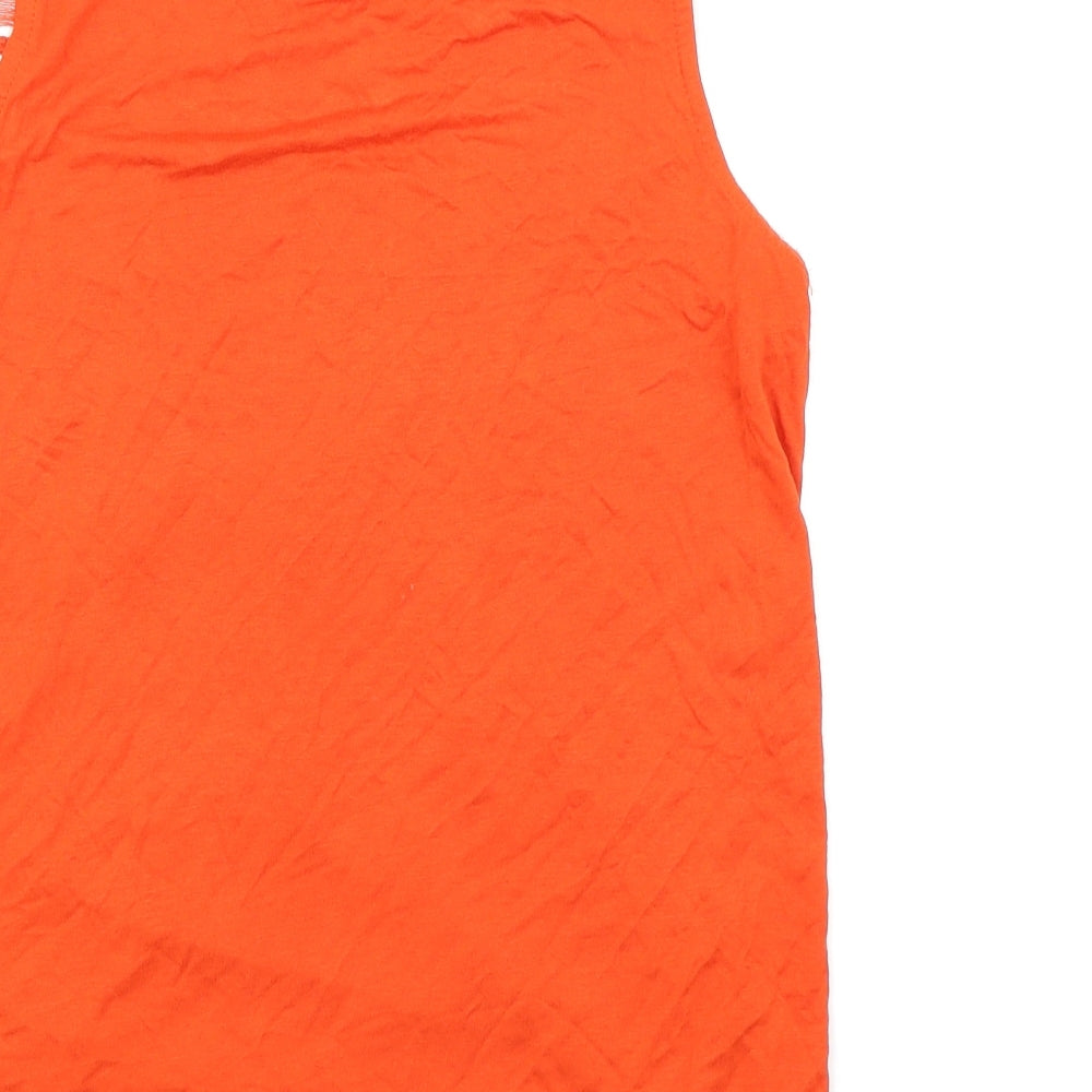 F&F Womens Orange   Camisole Tank Size 12