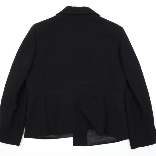 BHS Womens Black   Jacket Blazer Size 18