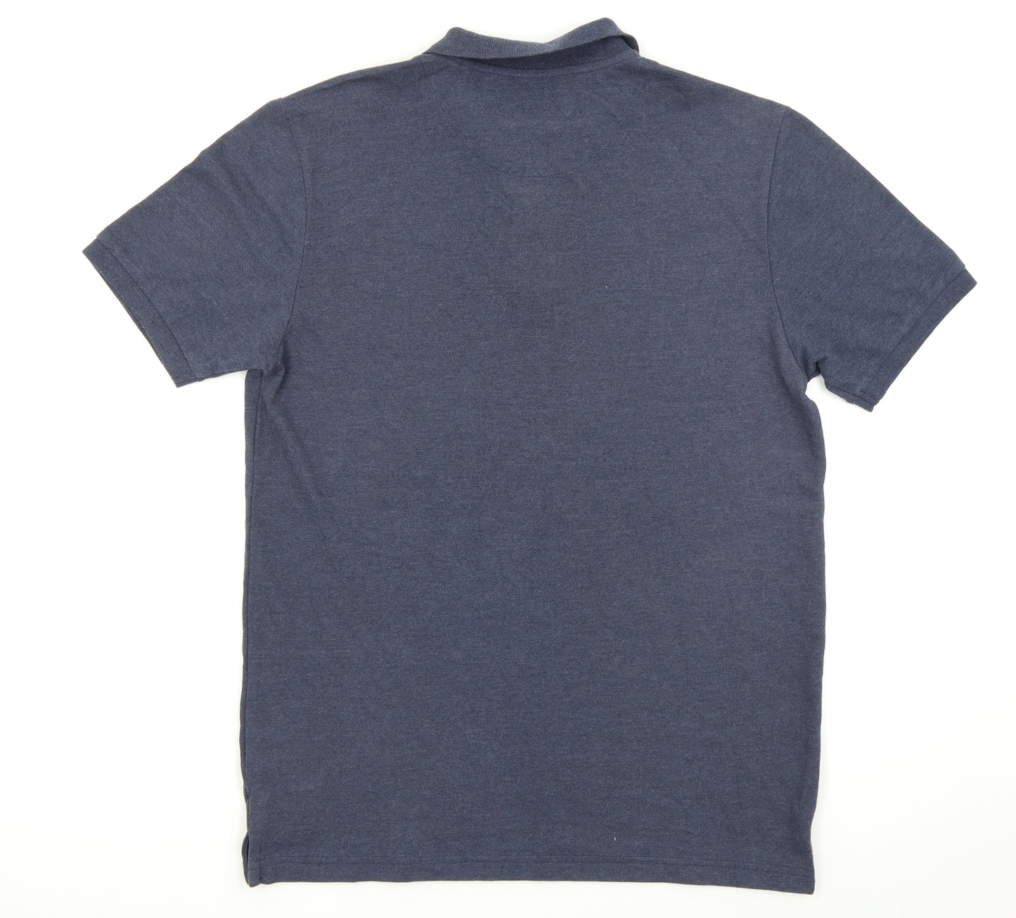 TU Mens Blue    Polo Size M