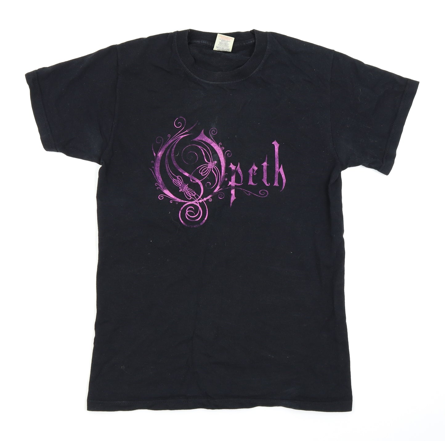 fruit the loom Mens Black    T-Shirt Size S