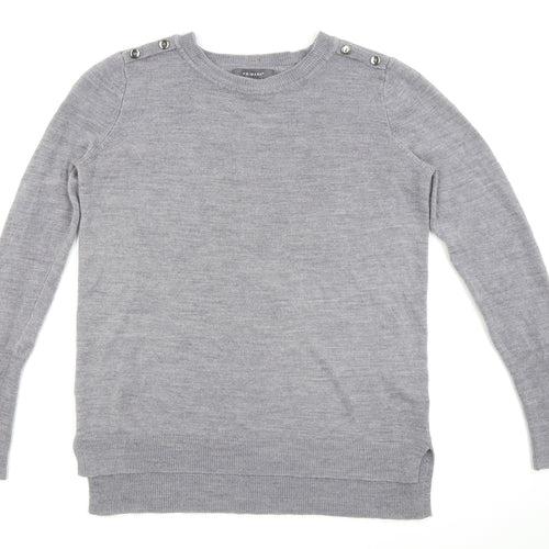 Primark Womens Grey   Pullover Jumper Size 10