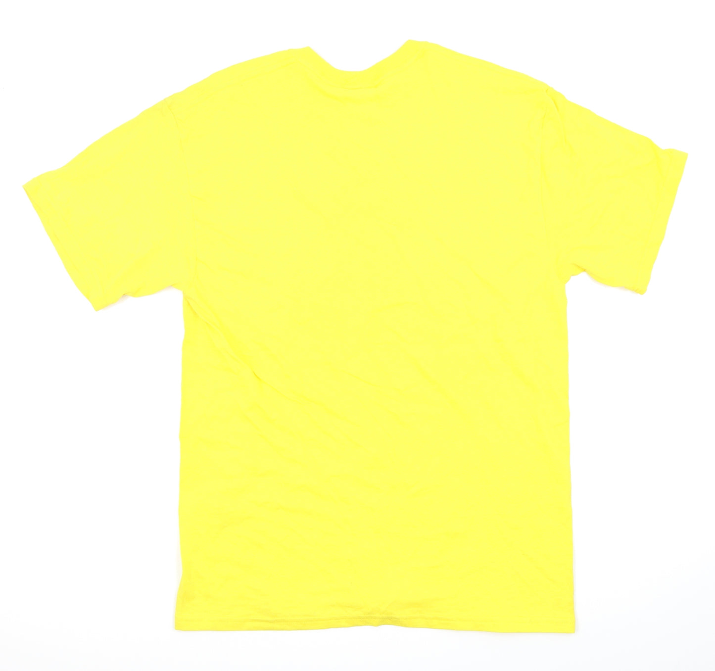 braniac Mens Yellow    T-Shirt Size M