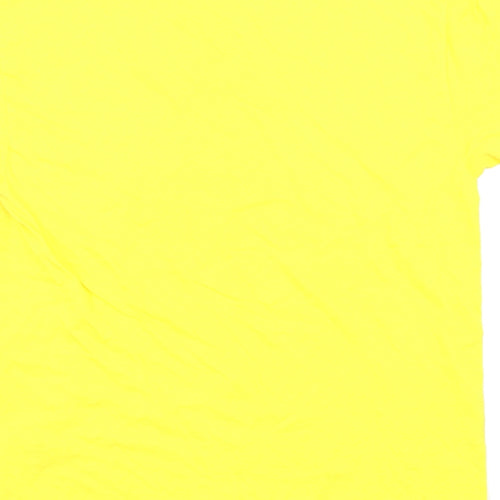 braniac Mens Yellow    T-Shirt Size M