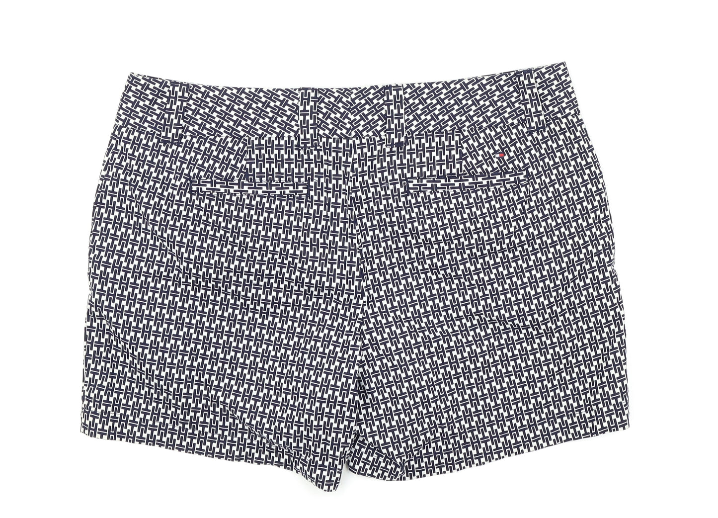 Tommy Hilfiger Womens White   Chino Shorts Size 10