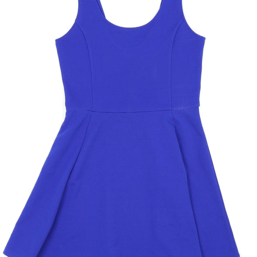 Divided by H&M Womens Blue   Fit & Flare  Size 12
