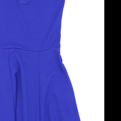 Divided by H&M Womens Blue   Fit & Flare  Size 12