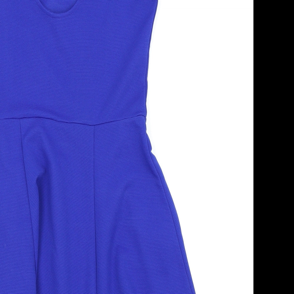 Divided by H&M Womens Blue   Fit & Flare  Size 12