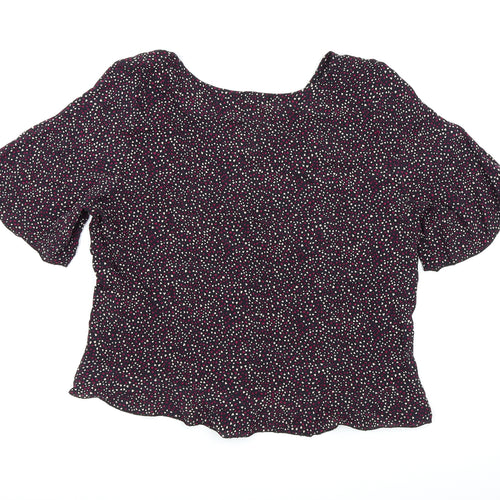 Noon Womens Black   Basic T-Shirt Size M
