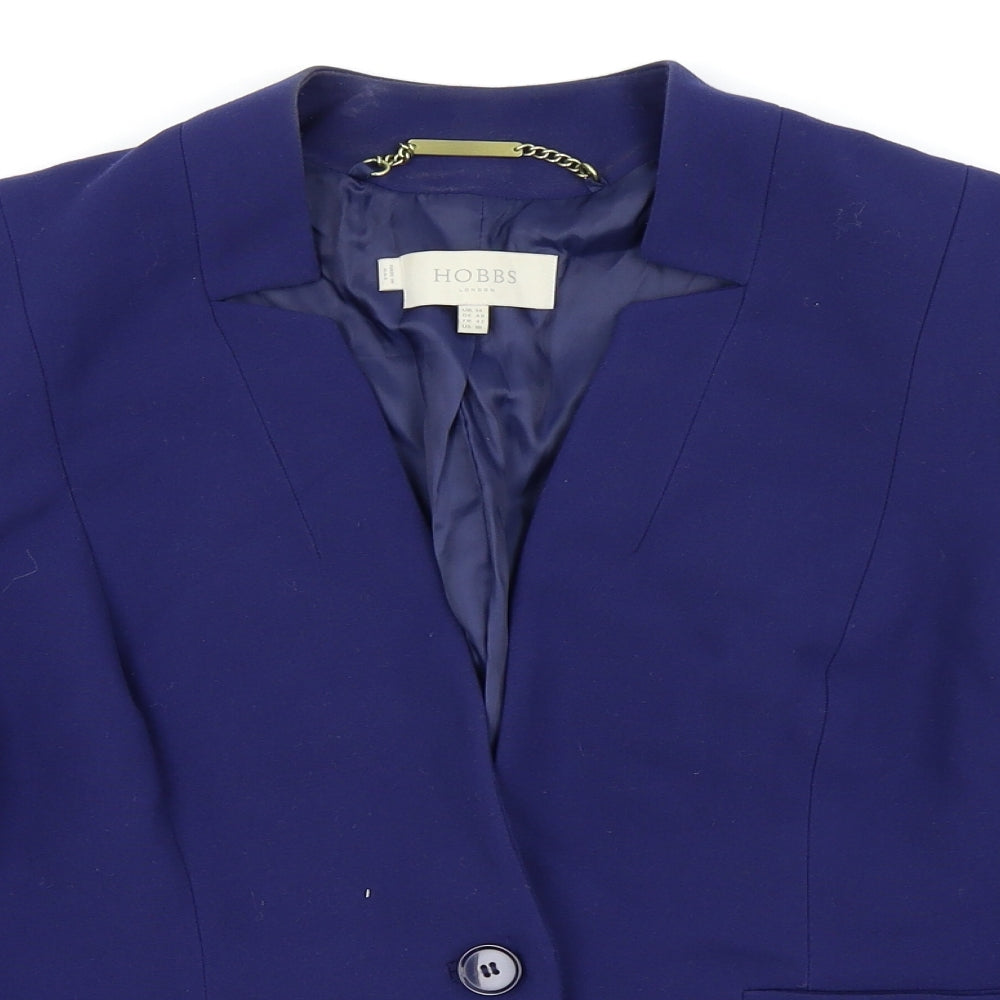 Hobbs London Womens Blue   Jacket Blazer Size 14