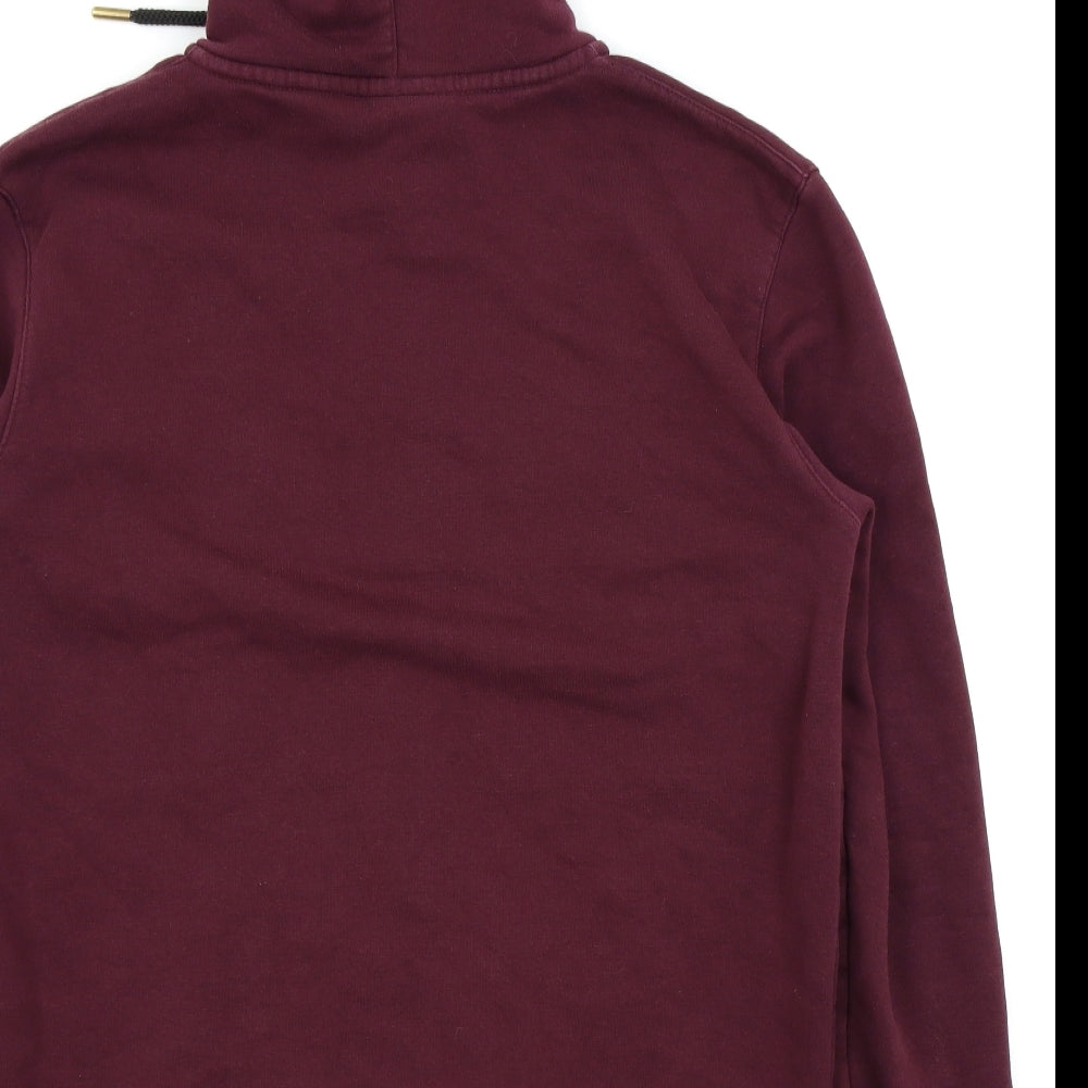 gymking Mens Purple   Full Zip Jumper Size L