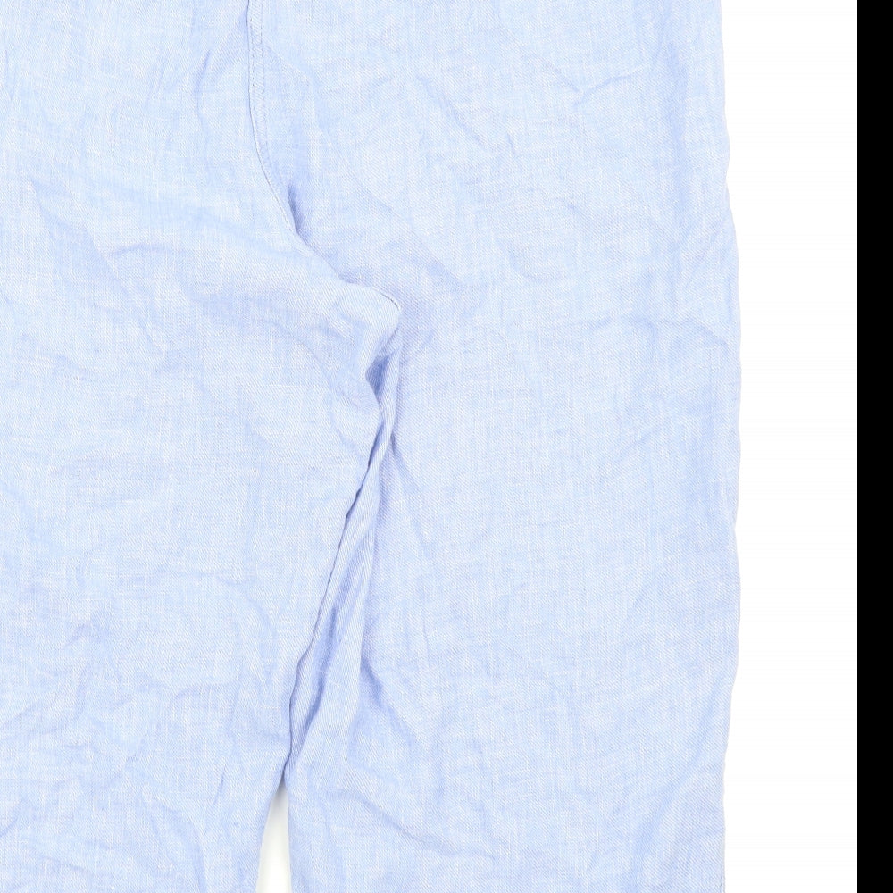 Asda George Womens Blue   Capri Trousers Size 18
