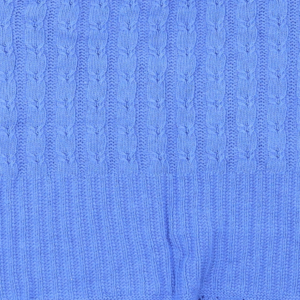 M&Co Womens Blue   Cardigan Jumper Size M