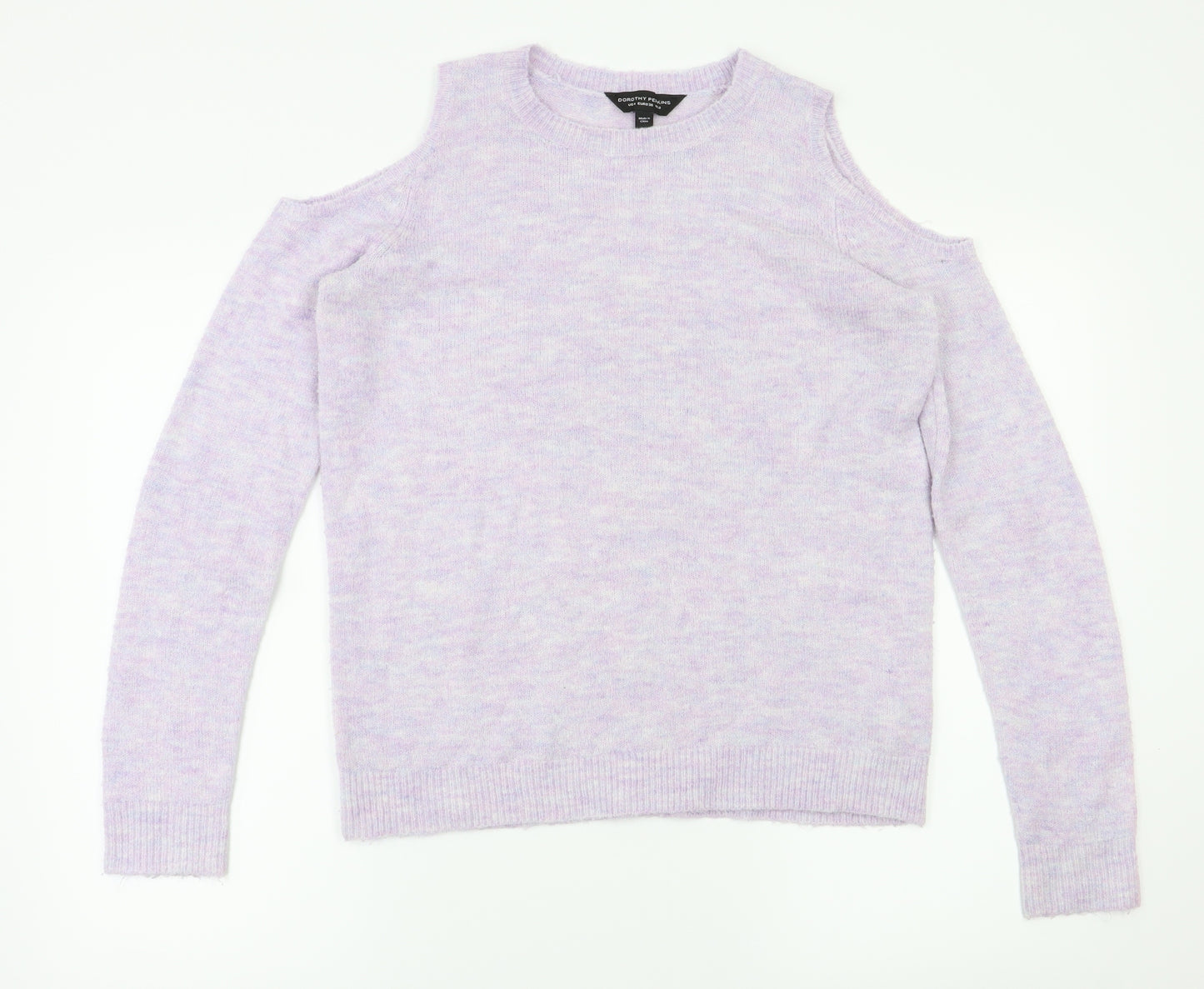 Dorothy Perkins Womens Purple   Pullover Jumper Size 8