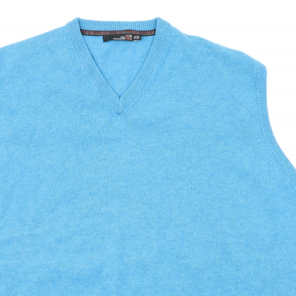 Colin Montgomerie Mens Blue   Pullover Hoodie Size 3XL