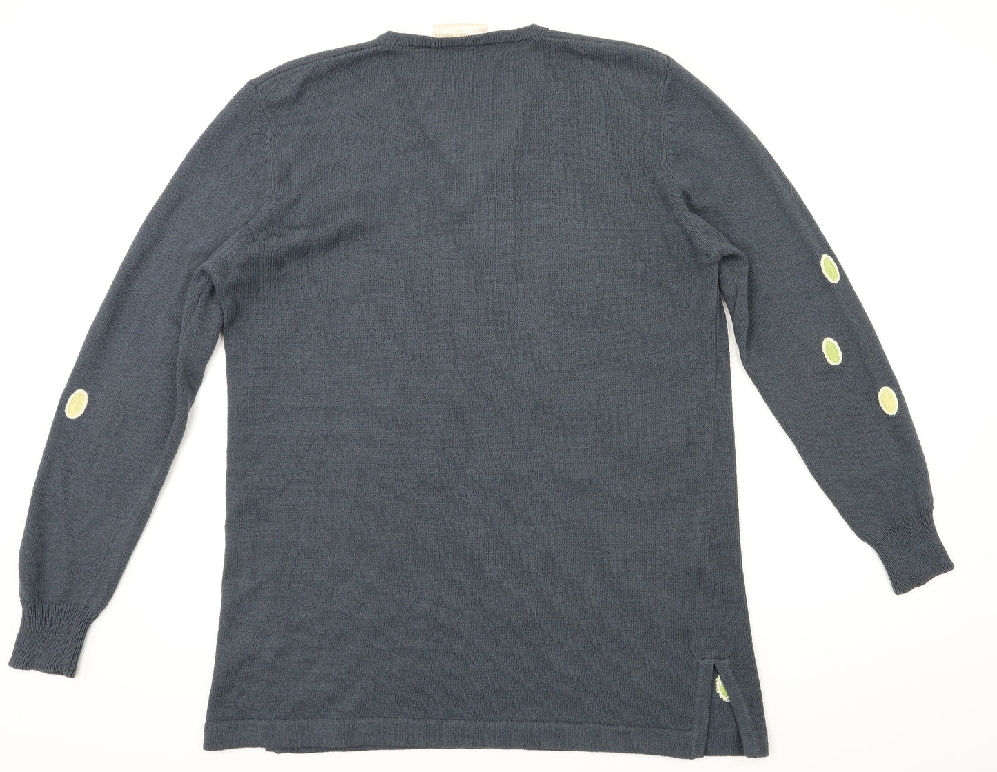 country casuals  Womens Grey Polka Dot  Pullover Jumper Size L