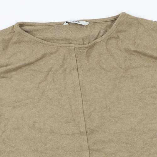 George Womens Beige   Pullover Jumper Size L