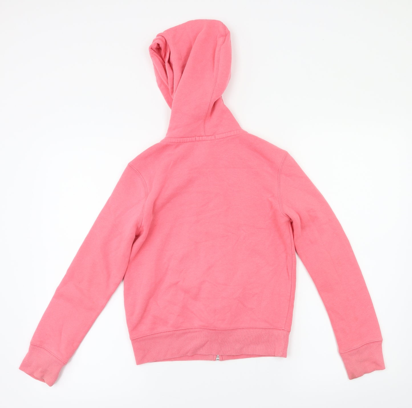 Gap Girls Pink Houndstooth  Full Zip Jumper Size 8-9 Years