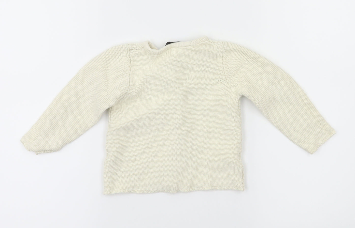 George Girls Ivory   Cardigan Jumper Size 12-18 Months