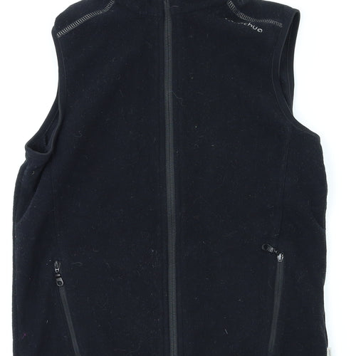 Quechua Womens Black   Jacket  Size 8