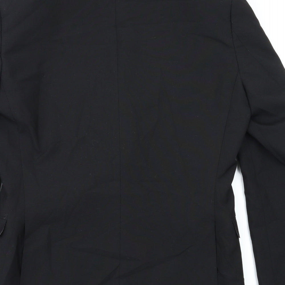 Preworn Mens Black   Jacket Blazer Size 38