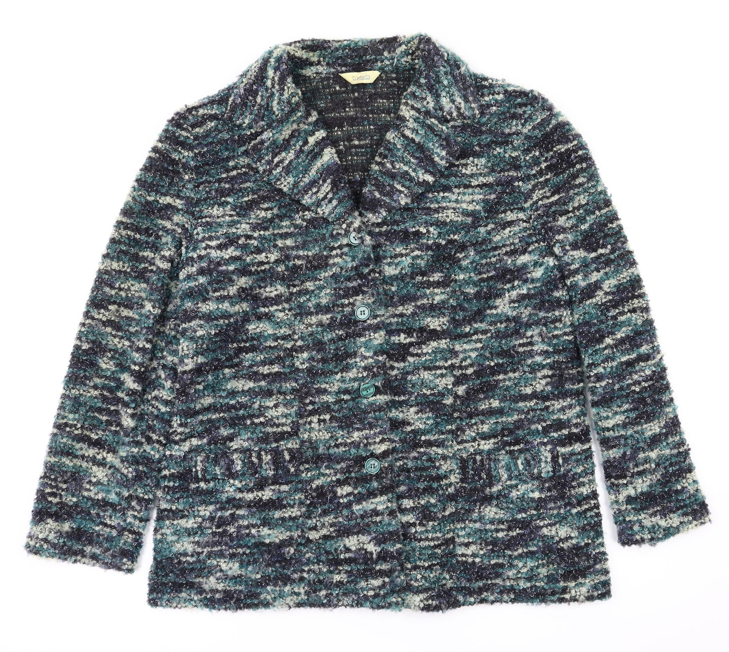 classic  Womens Blue   Jacket  Size 16