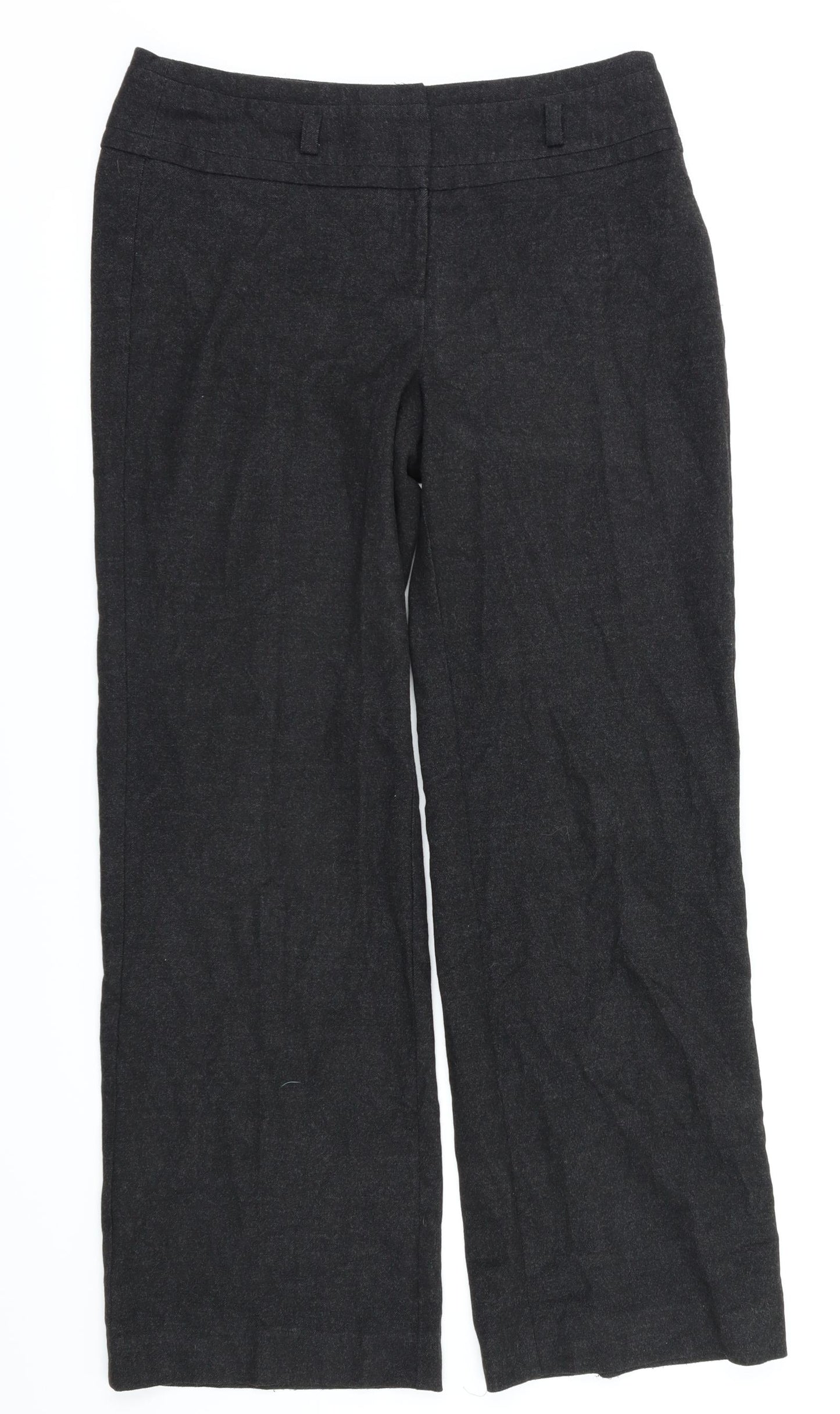 Principles Womens Black   Trousers  Size 8 L28 in